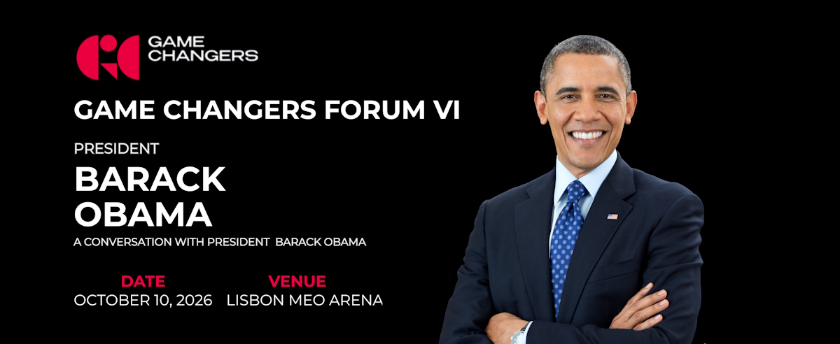 Imagem de destaque de Game Changers Forum 2026 - Barack Obama